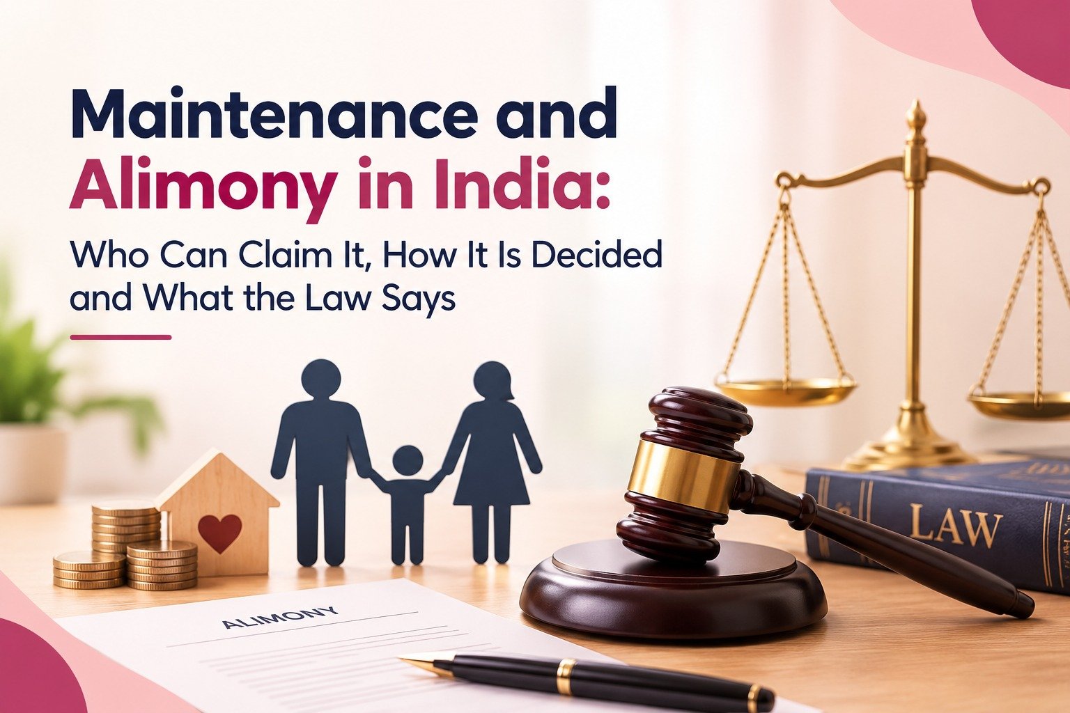 Maintenance and Alimony in India Who Can Claim It How It Is Decided and What the Law Says
